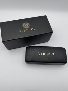 Versace Sunglasses Box and Hard Shell Case Set